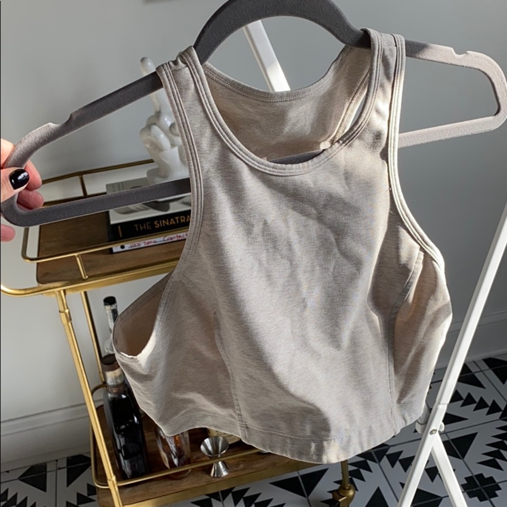 Outdoor Voices oatmeal perfect condition crop bra